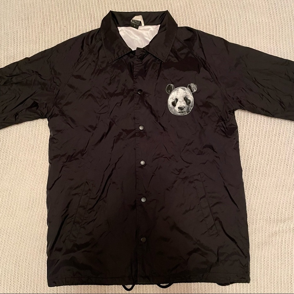 Rue 21 Designer panda lightweight jacket mens size L